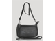 (АРТИКУЛ: 10012/1/8) СУМКА ЖЕНСКАЯ, НЕБОЛЬШАЯ, НАТУРАЛЬНАЯ КОЖА, ЧЕРНАЯ, СПЕРЕДИ НАКЛАДНОЙ КАРМАН, ДВА ПЛЕЧЕВЫХ РЕМНЯ