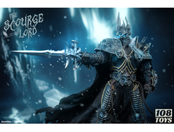 Артас Менетил, Король-Лич (серия Warcraft) - Коллекционная фигурка 1/6 Frozen Demon King Moving Doll (108007) - 108Toys