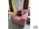 Чехол на кресло Микрофибра Премиум Пепельно-розовый. Защита мягкой мебели от животных. ИТАЛИЯ