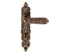 Ручки на планке Genesis Arabesco античный кофе