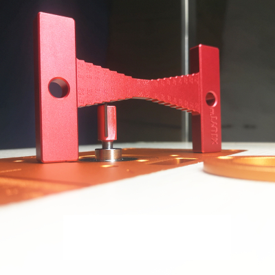 Шаблон для вылета фрезы/пильного диска (комплект из 2ух штук)