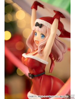 Фигурка 1/7 Тика Фудзивара (Chika Fujiwara Christmas Present Ver.)