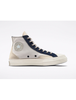 Кеды Converse x FAB LAB: Gorillaz высокие бежевые