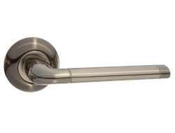 Ручка дв. PUERTO  "AL 503-08" BN/SN, черный никель - никель матовый