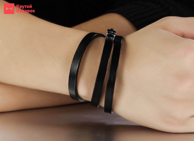 Брутальный мужской браслет Mr. Wulf