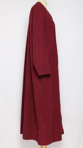 Платье Бохо вельветовое "СТОЙКА ЗАЩИП" малахит, винный до р.52