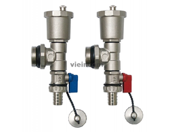 Тройник коллекторный в сборе 1" ViEiR (пара)