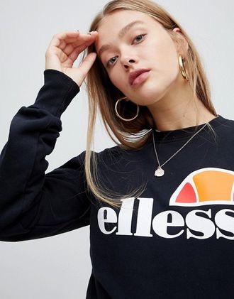 Свитшот Женский Оригинал Ellesse Agata Crew Черный