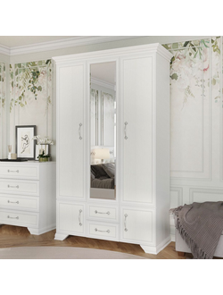 Грация - Шкаф распашной ШР-3 - 1 зеркало