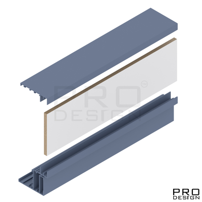 Комплект двери Pro Design Telescopic Egger 2200 мм