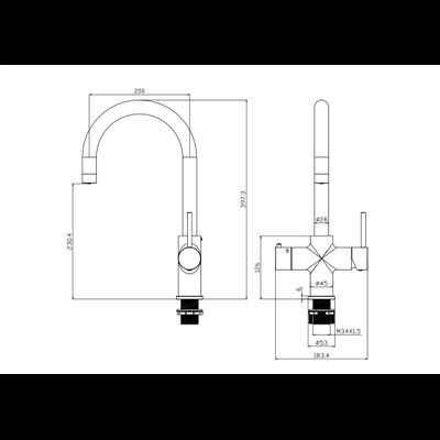 Система мгновенного кипячения воды 4в1 AQUAHOT MILAN