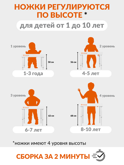 Световой стол-песочница FOXLIK 10-в-1 "Белоснежная"