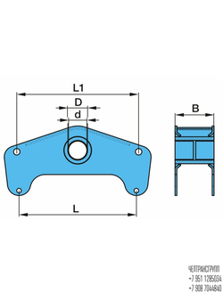 Балансир подвески SAF V13-16 t (в сборе) 2340214700