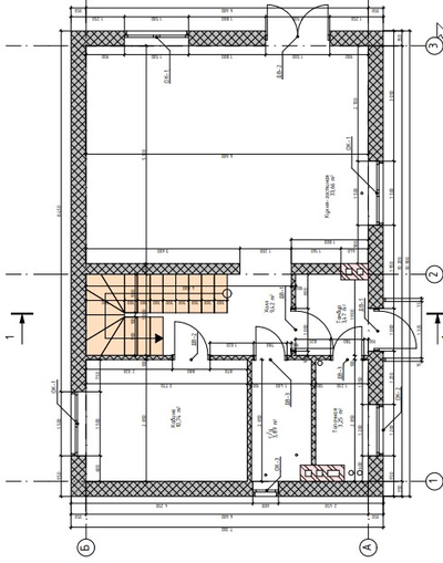 Двухэтажный дом с тремя спальнями 124м² (S32)