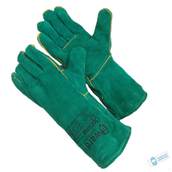 Краги спилковые (зеленые) GWARD Optima (252)