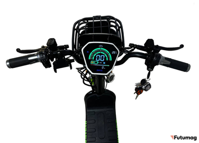 Электровелосипед Monster Maikaolin H18 PRO 70AH 60V с дополнительным аккумулятором