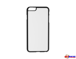 IPhone 6 PLUS - Черный чехол пластиковый (вставка под сублимацию)
