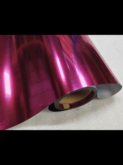 Термопленка "SEF" METALFLEX ЗЕРКАЛЬНЫЙ 05 CANDY PINK, 50 мкм