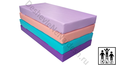 Мат гимнастический четырех секционный