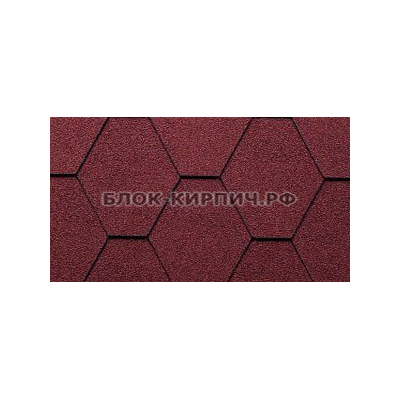 Гибкая черепица Kerabit k+ красный