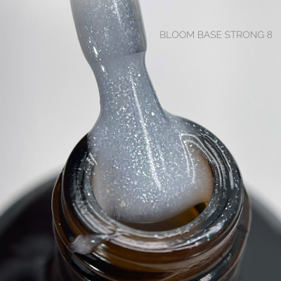 База Bloom Strong №08 - Молочный с блестками 15 мл