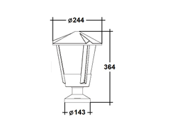 Ландшафтный светильник серии  SEUL S