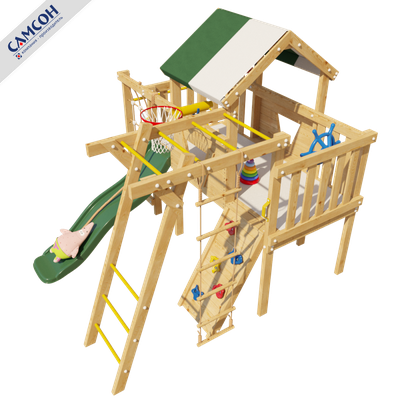 Детская игровая кровать-чердак ПАТРИК