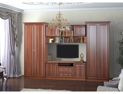 Композиция гостиной ЯННА Орех Пегас