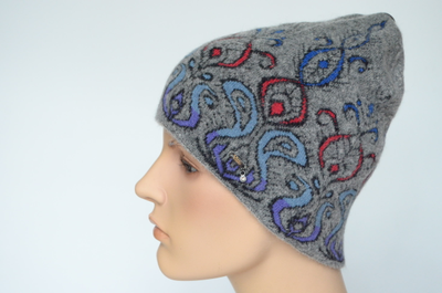 Шапка Vizio 1036 CY серая