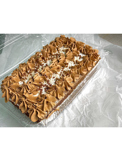 Пирог бисквитный «Сметано-Шоколадный" 0,5 кг