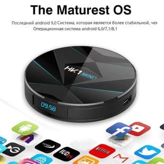 Смарт ТВ Орбита OT-DVB20 Android , Wi-Fi ( чёрная )