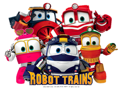 Игровые наборы Robot Trains - Роботы-поезда от Silverlit