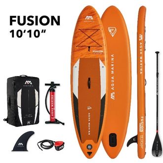 SUP BOARD НАДУВНОЙ AQUA MARINA Fusion С ВЕСЛОМ 10'10, S22