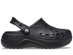 Crocs Baya Platform Clog Черные