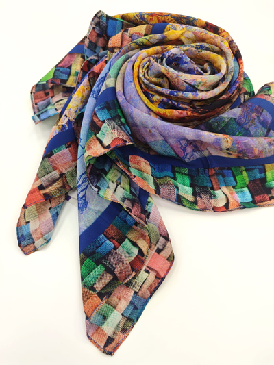 Павловопосадский платок 10303-13