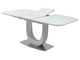 Стол FLORIDA 140 WHITE матовое стекло М-City
