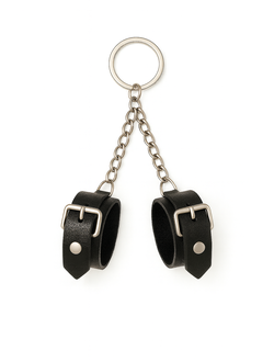 124 Брелок кожаный наручники