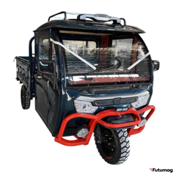 Грузовой электротрицикл с кабиной ASL Кабина 1800 72V 68Ah