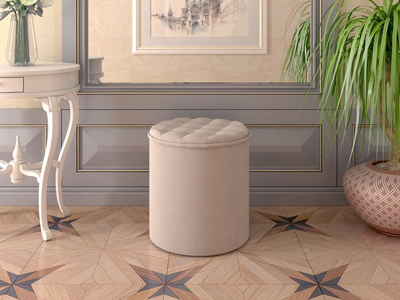 Пуф Брайтон ТК Бежевая (Бонмебель)