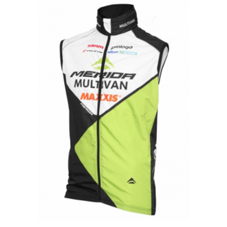 Веложилет Merida Gilet Nizza с карманами, |XL|M|2XL|, бел.-черн.-зел., R010318TXL