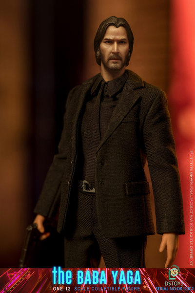 Джон Уик (Киану Ривз, "Джон Уик") - Коллекционная фигурка 1/12 scale Quick Kill (DS-2302) - DSTOYS