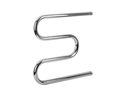 Полотенцесушитель 50*40 АКВАДРАЙВ (GRINOX)  М 1" нерж  [59218]