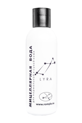 Мицеллярная вода Lyra. Для нормальной и сухой кожи