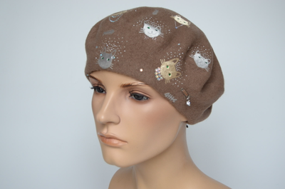 Итальянский фетровый берет Визио