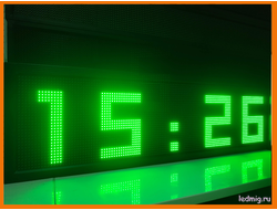 Уличные светодиодные часы производство Тюмень