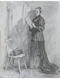 "Письмо" бумага карандаш 2001 год