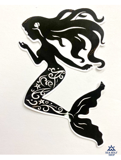 Наклейка оракал № 56 Русалка узор