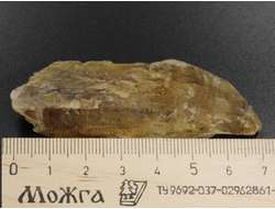 Гипс, кристалл, Россия, Ставропольский край (72*24*15 мм, 24 г) №29482