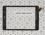 Тачскрин (тач, сенсор, стекло, экран, touch screen, touchscreen) для TurboPad 705 черный