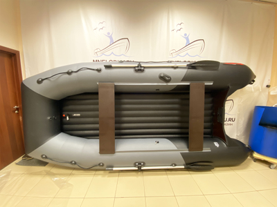 Моторная лодка Таймень RX 4100 НДНД графит/черный сверху - MNELODKU.RU